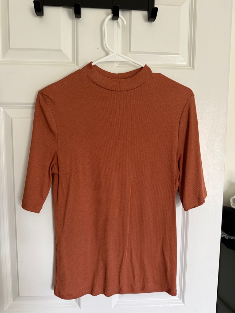 a new day Short Sleeve Mock Neck Tee